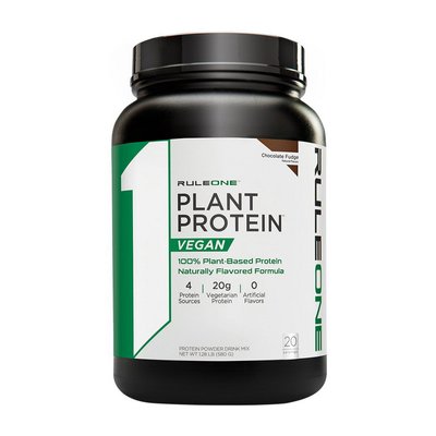 Plant Protein Vegan (610 g, vanilla creme) 000023746 фото