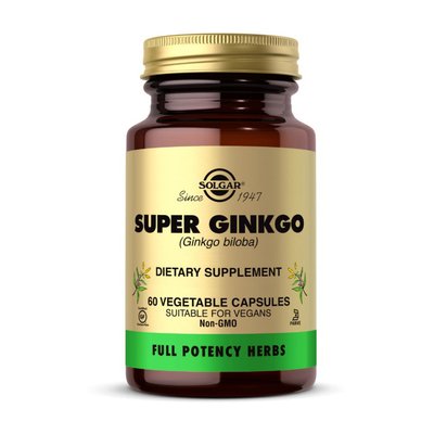 Super Ginkgo (60 veg caps) 000020924 фото