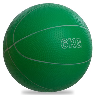 Мяч медицинский медбол Record Medicine Ball SC-8407-6 6кг (верх-резина, наполнитель-песок, d-22см,цвета в ассортименте) SC-8407-6 фото