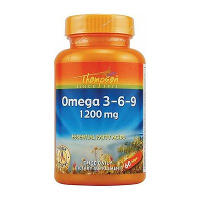 Omega 3-6-9 1200 mg (60 sgels) 000023483 фото