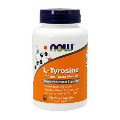 L-Tyrosine 750 mg (90 caps) 000005856 фото