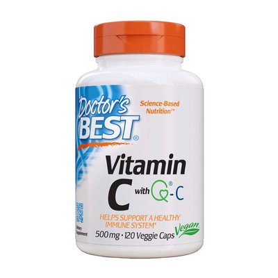 Vitamin C with Q-C 500 mg (120 veg caps) 000019381 фото