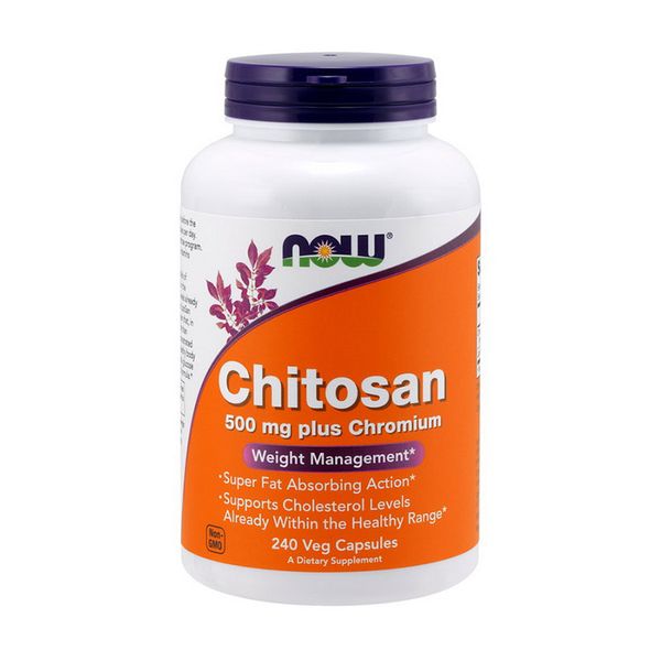 Chitosan 500 mg plus Chromium (240 veg caps) 000014888 фото
