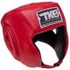 Шлем боксерский открытый кожаный TOP KING Open Chin TKHGOC (р-р S-XL, цвета в ассортименте) TKHGOC_Красный_S фото