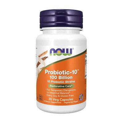 Probiotic-10 100 Billion (30 veg caps) 000022026 фото