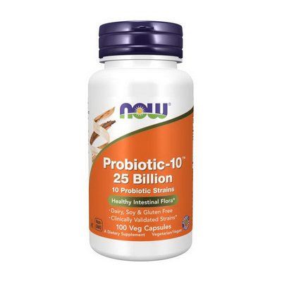 Probiotic-10 25 Billion (100 veg caps) 000021388 фото