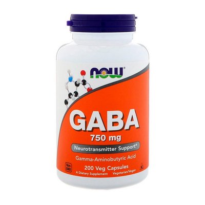 GABA 750 mg (200 cap) 000017227 фото