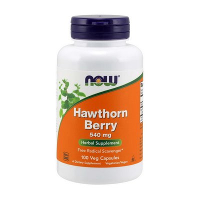 Hawthorn Berry 540 mg (100 veg caps) 000021957 фото