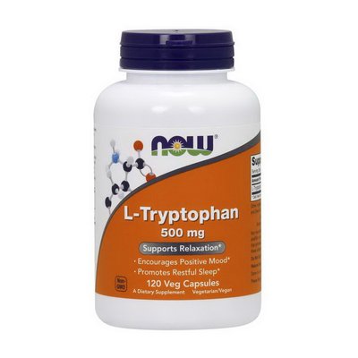 L-Tryptophan 500 mg (120 veg caps) 000019438 фото