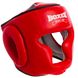 Шлем боксерский с полной защитой кожаный BOXER 2033 Элит (р-р М-L, цвета в ассортименте) 2033-1_Красный_L фото