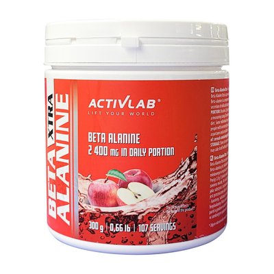Beta Alanine Xtra (300 g, strawberry) 000017448 фото