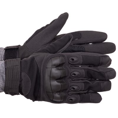 Перчатки тактические с закрытыми пальцами SP-Sport BC-8792 (р-р M-XL, цвета в ассортименте) BC-8792_Черный_L фото