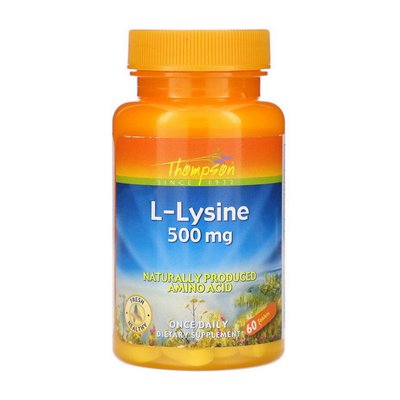 L-Lysine 500 mg (60 tab) 000023484 фото