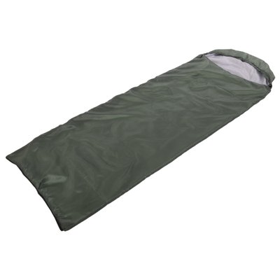 Спальный мешок одеяло с капюшоном SP-Sport SJ-0013 (PL, хлопок, 750г р-р 180+30х70см, t -5 до +15, оливковый) SJ-0013 фото