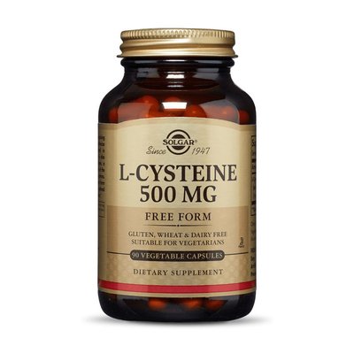 L-Cysteine 500 mg (90 veg caps) 000018331 фото