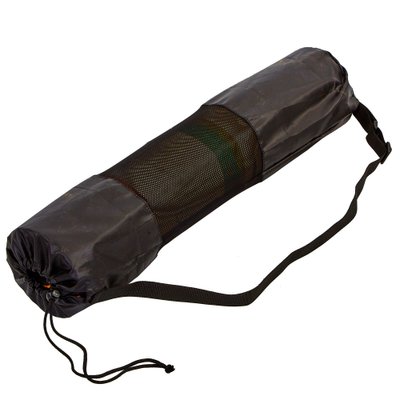 Чехол-сумка для йога коврика SP-Planeta DR-5375 (размер 16смх70см, оксфорд, черный) DR-5375 фото