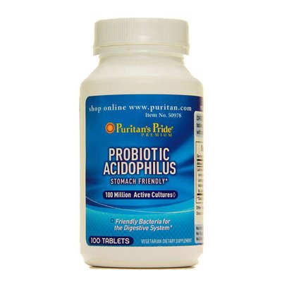 Probiotic Acidophilus (100 tabs) 000007924 фото