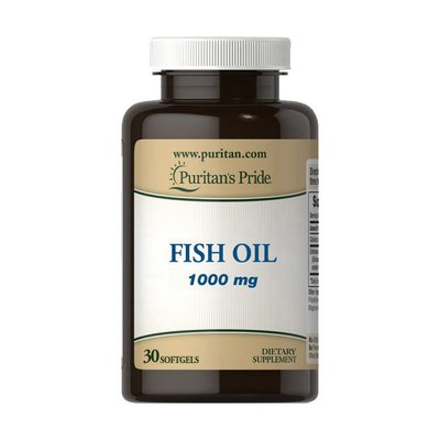 Omega-3 Fish Oil 1000 mg (30 softgels) 000011570 фото