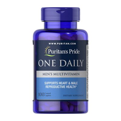 One Daily Men's Multivitamin (100 caplets) 000011594 фото