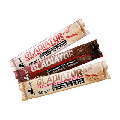 Gladiator Bar (60 g, vanilla cream) 000007678 фото