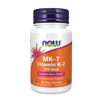 MK-7 Vitamin K-2 100 mcg (60 veg caps) 000020494 фото