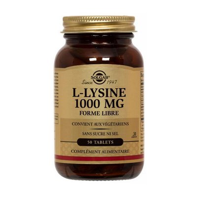 L-Lysine 1000 mg (50 tab) 000017919 фото