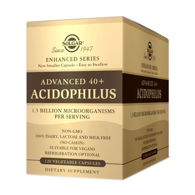 Advanced 40+ Acidophilus (120 veg caps) 000020808 фото