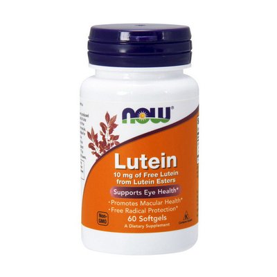 Lutein 10 mg (60 softgels) 000005506 фото