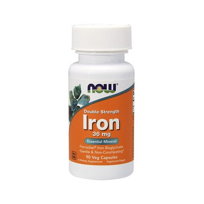 Iron 36 mg double strength (90 veg caps) 000014523 фото