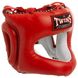 Шлем боксерский с бампером кожаный TWINS HGL9 (р-р M-XL, цвета в ассортименте) HGL9_Красный_L фото