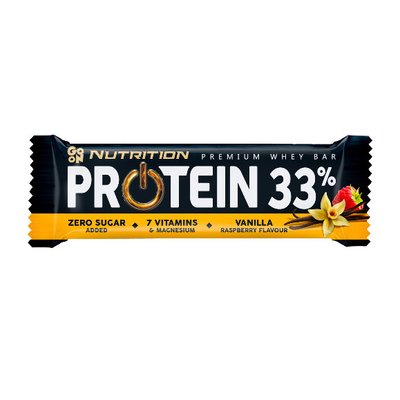 Protein 33% Bar (50 g, vanilla raspberry) 000020305 фото