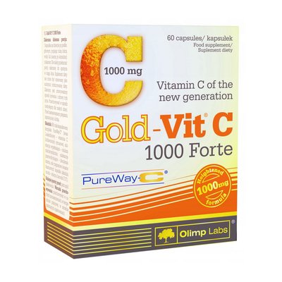 Gold-Vit C 1000 Forte (60 caps) 000018082 фото