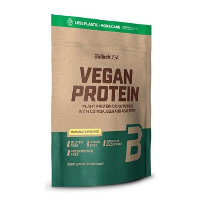 Vegan Protein (2 kg, banana) 000019630 фото