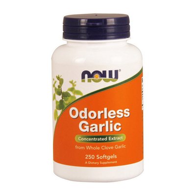 Odorless Garlic (250 softgels) 000013695 фото
