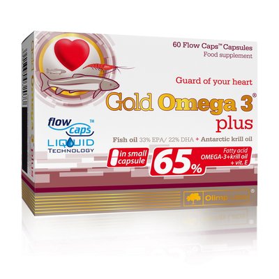 Gold Omega 3 Plus (60 caps) 000000299 фото