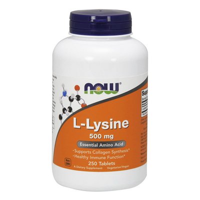 L-Lysine 500 mg (250 tab) 000010812 фото