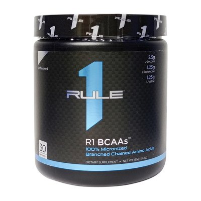 R1 Rule One BCAAs (159 g, unflavored) 000020912 фото