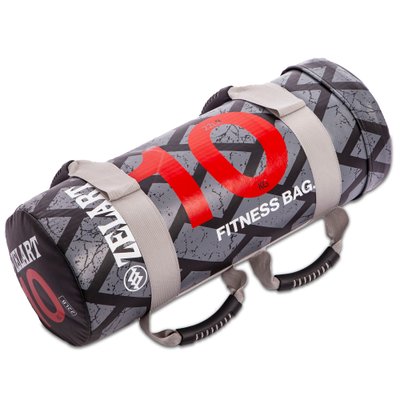 Мешок для кроссфита и фитнеса Zelart Power Bag FI-0899-10 (PVC, нейлон, вес 10кг, черный-красный) FI-0899-10 фото