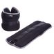 Утяжелители-манжеты для рук и ног SP-Sport FI-1303-3 (2 x 1,5кг) (нейлон,метал.шарики, цвета в ассортименте) FI-1303-3_Черный-серый фото