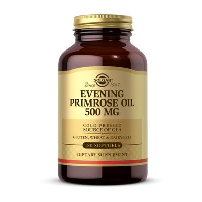 Evening Primrose Oil 500 mg (180 softgels, pure) 000020420 фото