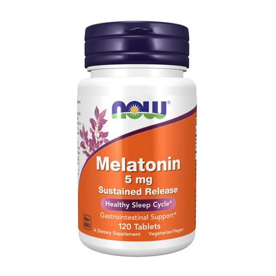 Melatonin 5 mg (120 tab) 000025228 фото