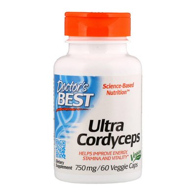 Ultra Cordyceps 750 mg (60 veg caps) 000013977 фото