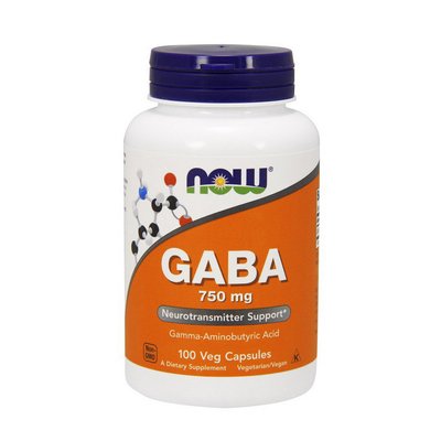 GABA 750 mg (100 cap) 000008719 фото