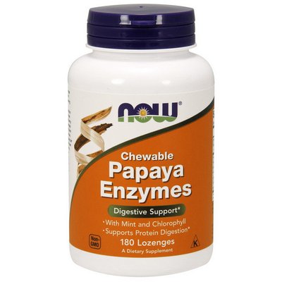 Papaya Enzyme Chewable (180 lozenges) 000008815 фото