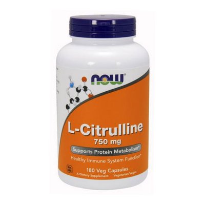 L-Citrulline 750 mg (180 veg caps) 000007687 фото