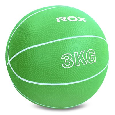 Мяч медицинский медбол Record Medicine Ball SC-8407-3 3кг (верх-резина, наполнитель-песок, d-17см,цвета в ассортименте) SC-8407-3 фото