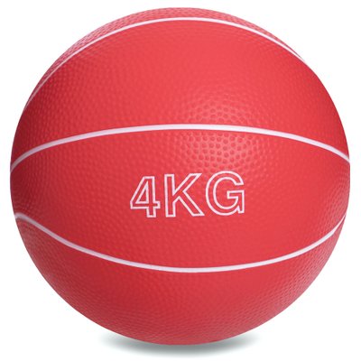 Мяч медицинский медбол Record Medicine Ball SC-8407-4 4кг (верх-резина, наполнитель-песок, d-20см,цвета в ассортименте) SC-8407-4 фото