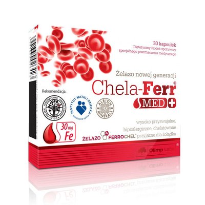 Chela-Ferr Med + (30 caps) 000004391 фото