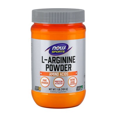 L-Arginine Powder (454 g, unflavored) 000006051 фото