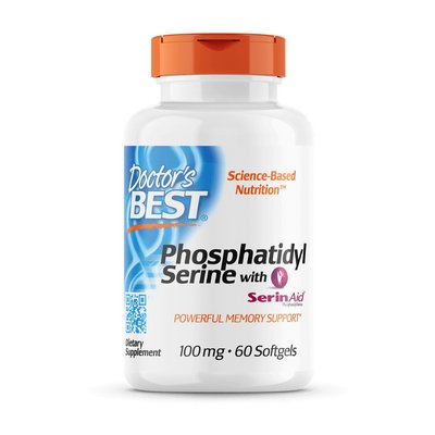 Phosphatidyl Serine with Serin Aid 100 mg (60 softgels) 000023546 фото